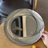 Modern Minimalist Stainless Steel Fruit Tray Decorative Serving Dish Living Room Coffee Table Dining Home Decor