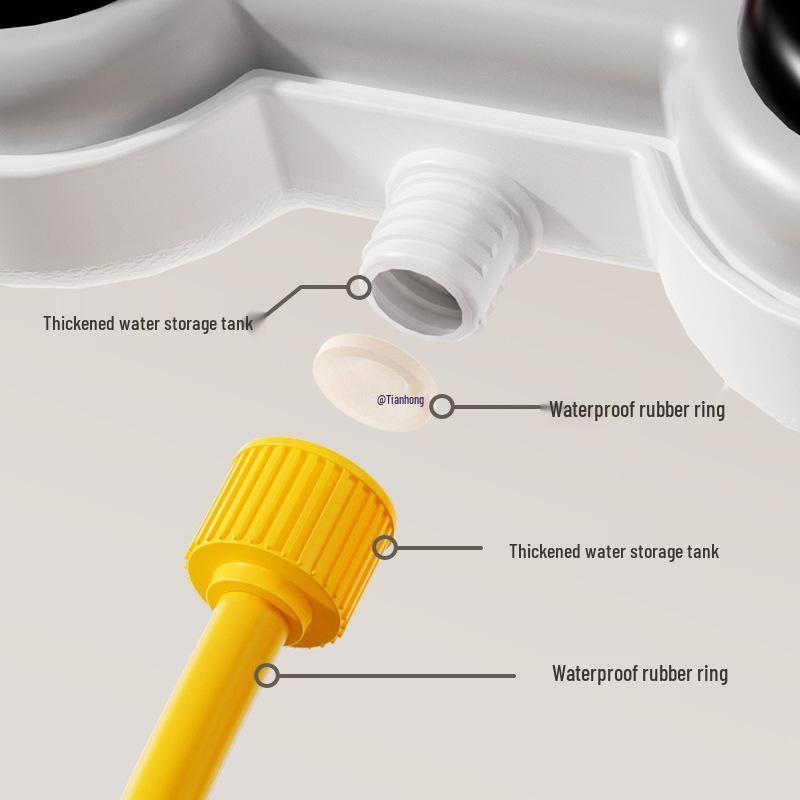 Детский рюкзак-водяной пистолет большой вместимости с выдвижным механизмом для брызг водой