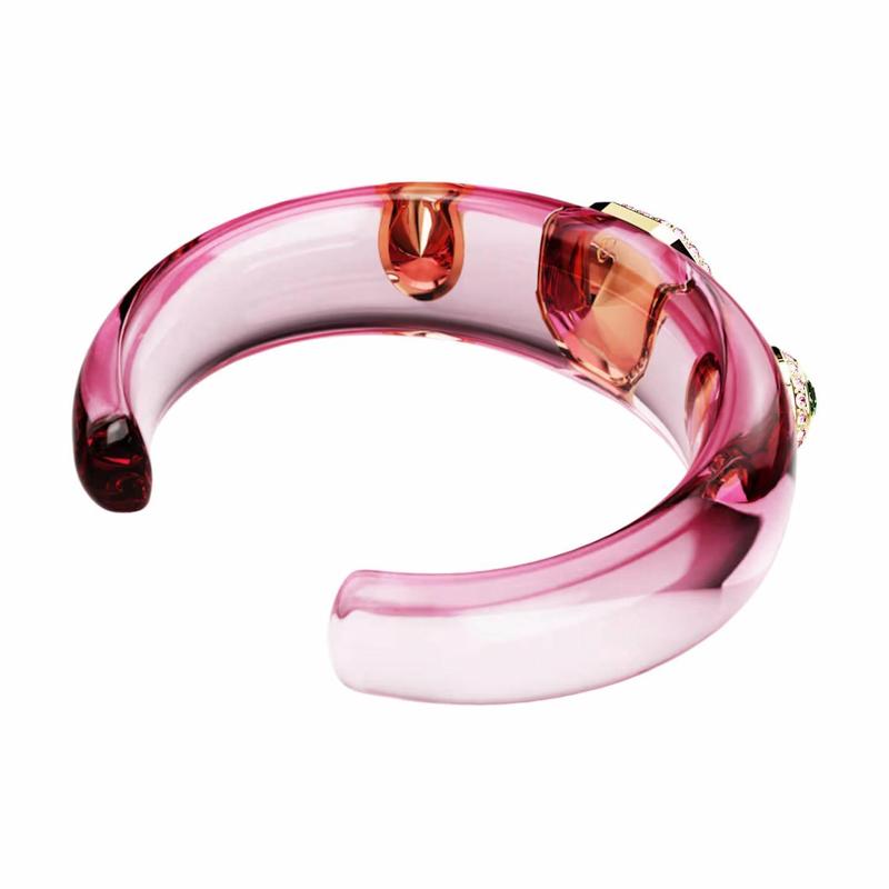 Swarovski Dulcis inlaid design crystal gold-plated resin bracelet unisex couple style multi-color 5714382
