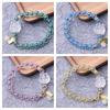 Crystal Agate Beads Bracelets Tassel Pedant Bead String Bracelet Fashion Luxury Bracelets  Ladies