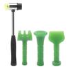 4pcs Manual Body Massage Tools Dredging Meridians Relieve Fatigue Promote Circulation Hammer