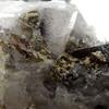 Brookite + Gray Quartz 108.8 Carats