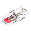 Adjustable Toggle Clamp Stainless Steel Toggle Latch Catch Toggle Latch Clamp  Cabinet Tool Box