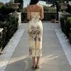 2026 Womens Sleeveless Wrap-Style Bodycon Dress With Asymmetrical Print Elegant Office To Date Outfit