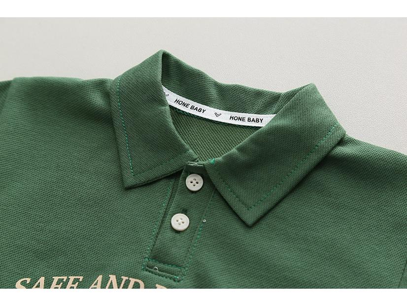 Летний костюм для мальчиков 2024: Стильный комплект из двух предметов для малышей (1-3 года) - Наряд с короткими рукавами