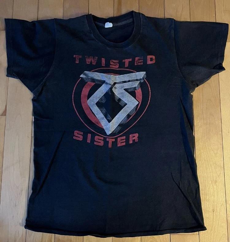 TWISTED SISTER 1980 S.M.F. Большая рубашка SPEAKS