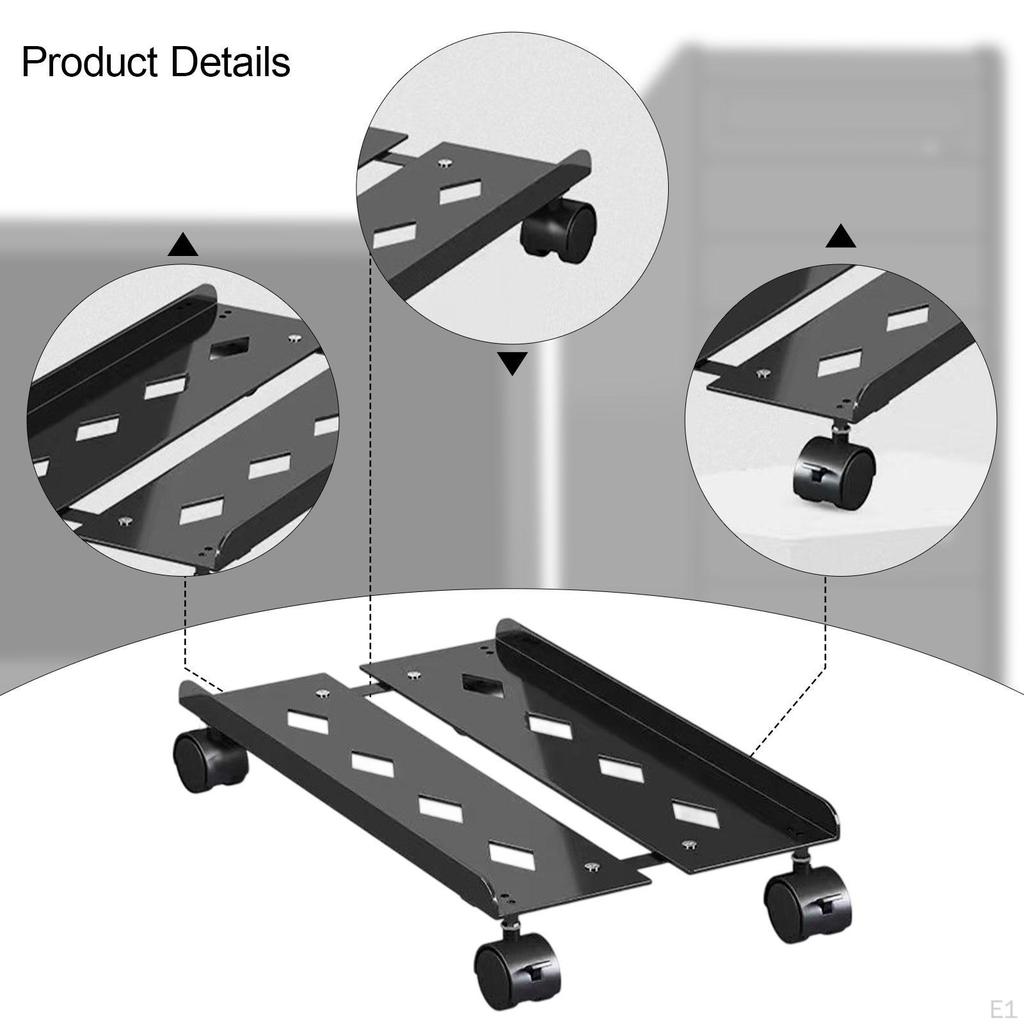 Металлическая подставка для компьютера, корпус, поддержка, регулируемая, практичная, универсальная, стойка для хранения, перфорированная