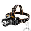 Powerful Headlamp Rechargeable Led Head Lamp Zoom Headlight 18650 Fishing Front Led Head Flashlight Torch