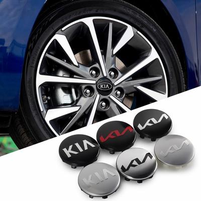 4 шт. 58 мм Оригинальные декоративные колпачки ступицы колеса в стиле автомобиля, значки, аксессуары для Sportage Rio Ceed Cerato Soul, украшения