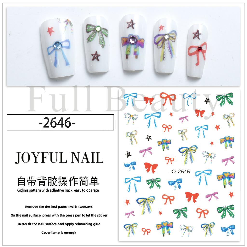 Nail Art Stickers, Imitation Hand-Painted Golden Branches, Jade Leaves, Bronzing Flowers, Flower Petals, Adhesive Nail Stickers