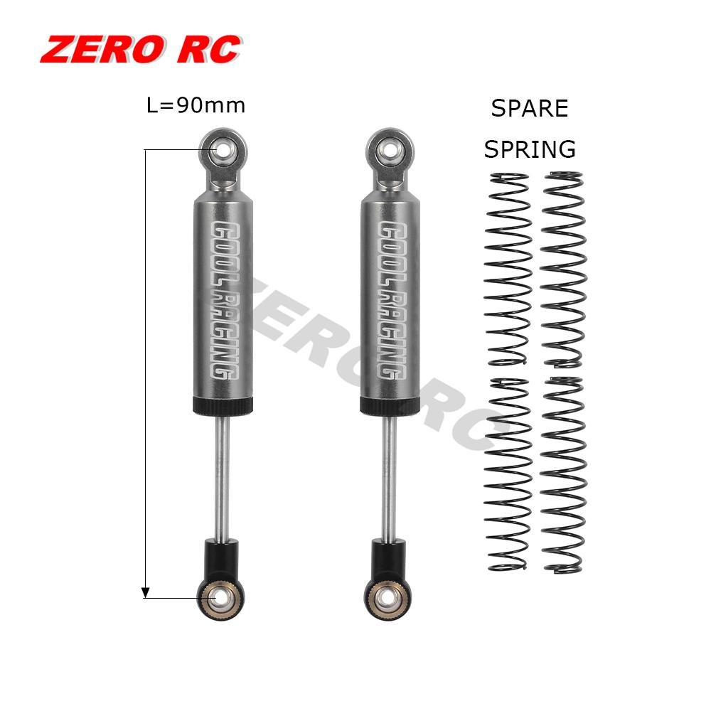 ALLOY SUSPENSION SHOCKS ABSORBER INTERNAL SPRING DAMPERS 60MM 70MM 80MM 90MM 100MM 110MM For SCX10 II D90 WRAITH TRX4 RC CAR
