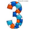91.5CM 3D Balloon Frame Numbers 0-9 Marquee Balloon Frame KT Board Decoration  Wild One Party