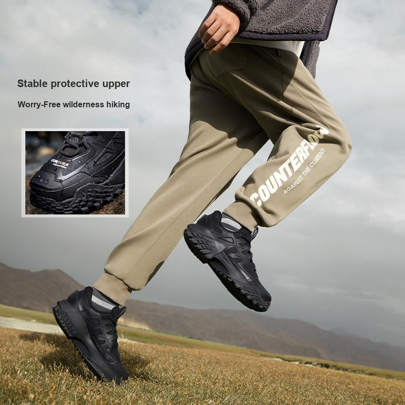 Li Ning CF Su Series Lin Chuan FW Fabric Rebound Classic Shock Absorbing Breathable Low Top Casual Shoes Men Sneakers Black AGLT161-3