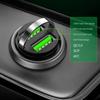 Dual USB Pull Ring Car Charger Fast Charging Mini Car Charger Car Power Adapter  Car Accessories
