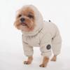 Thickened Thermal Cotton Four Legged Coat Thick Down Cotton Dog Bodysuit Dog Jumpsuits Pet Wear