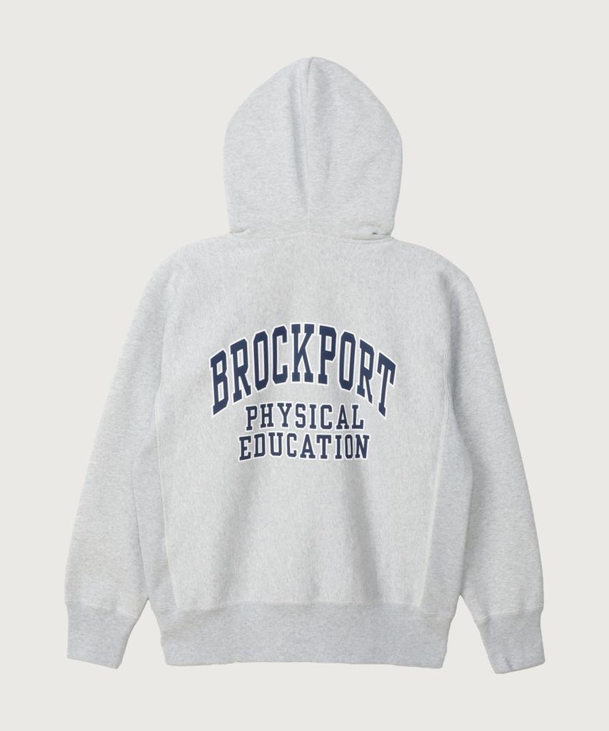 Champion Reverse Weave Blu-Tack Loose Fit City Zip-Up Hoodie Silver Grey