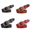 Womens Second Layer Leather Belt With Metal Buckle For Jeans And Skirts Spring Summer Accessory