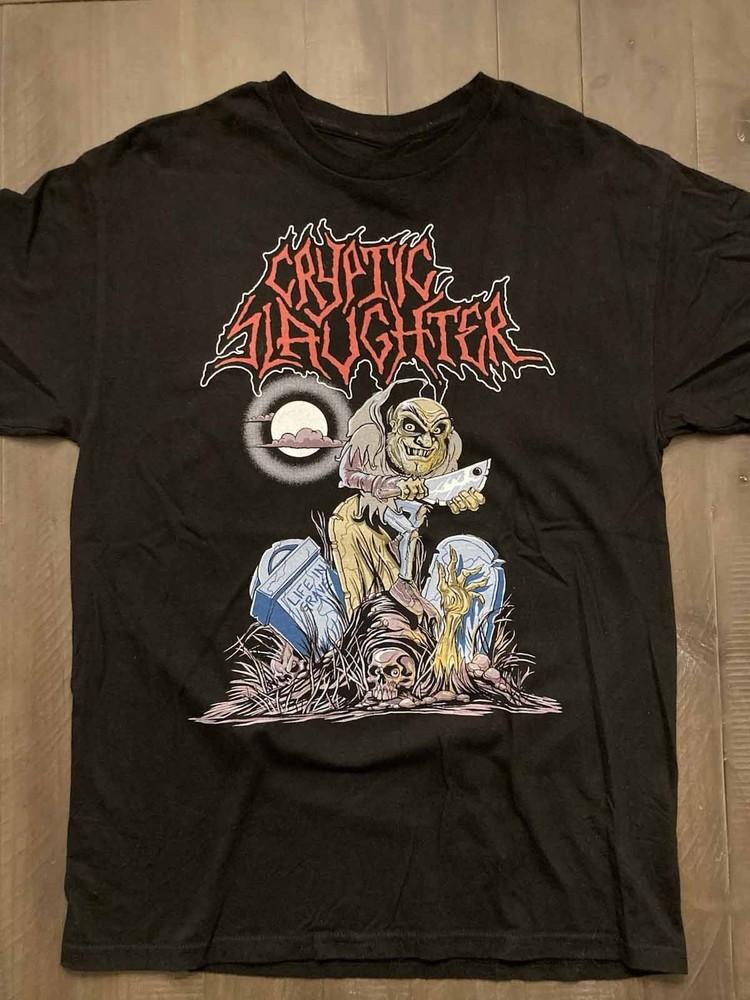Cryptic Slaughter Halloween Is Coming Shirt Black Unisex S-5XL 1J0505 Unisex T-Shirt