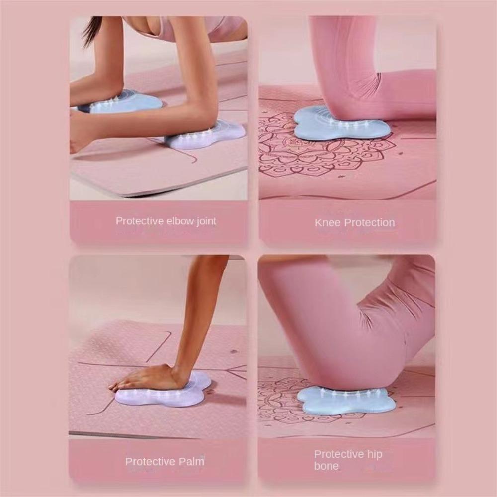 Thickened Kneeling Pad TPE Yoga Pad Joint Protection Pad Plate Support Sports