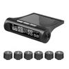 TPMS Давление в шинах 6 Внешних датчиков ЖК-дисплей Заменяемая батарея Система сигнализации температуры шин Мониторинг давления в шинах автомобиля