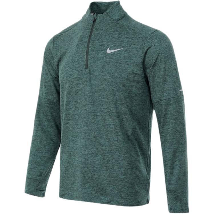 Nike Dri Fit Element Running T Shirt Men's Vintage Green/Coastal Green/Mixed Color/Reflection Silver DD4757-338