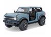 Maisto 2021 Ford Bronco Badlands Scale Special Edition Diecast Car with Open Hood and Display Stand 1/18