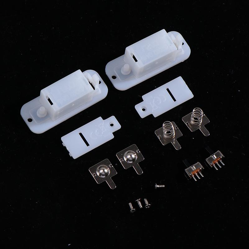 10 комплектов Ag13/LR44 батарейный отсек с кнопкой переключения батарейный отсек 3 В 4,5 В подарочный плеер батарейный отсек без батареи