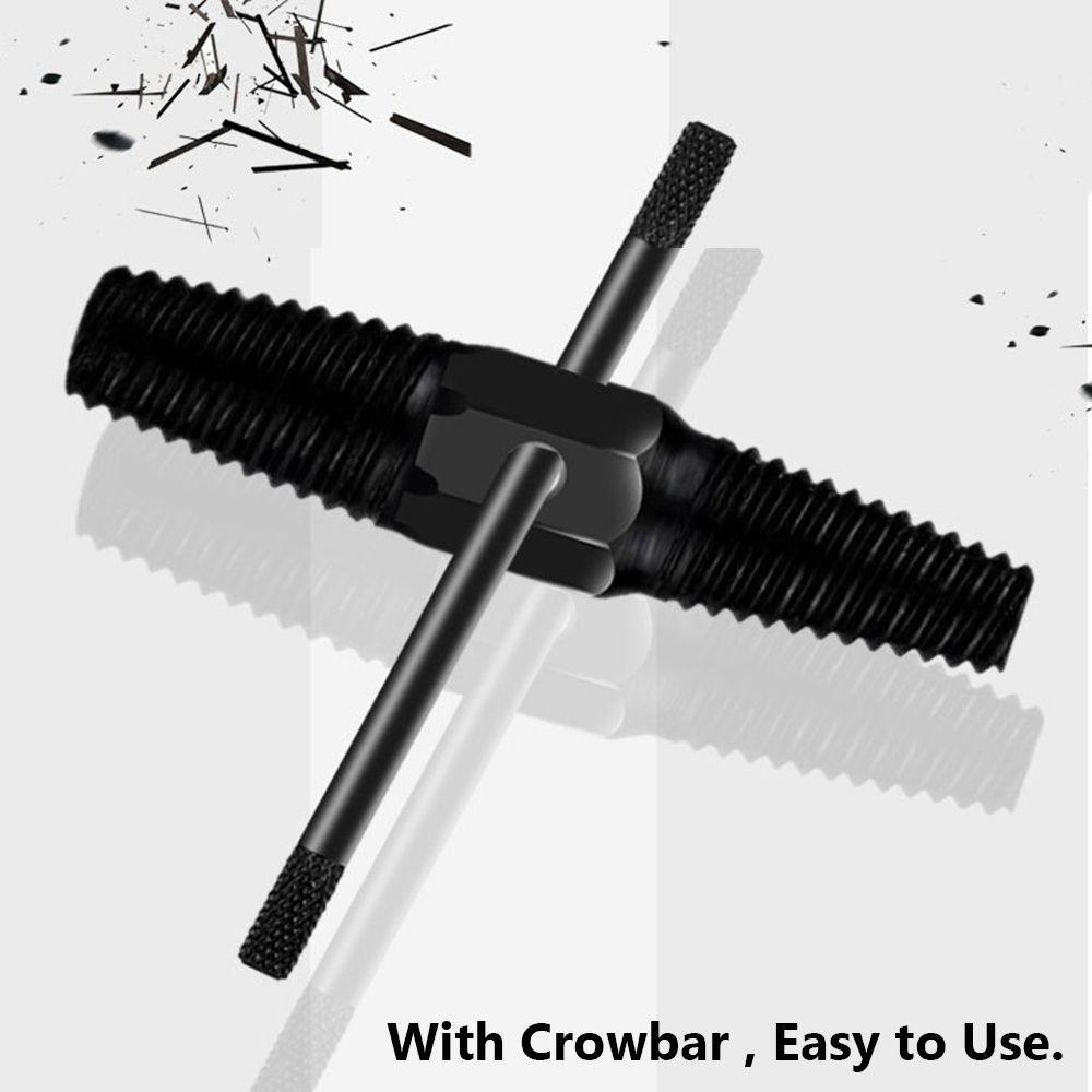 Треугольный клапан 1/2'' 3/4'' Двойной головной экстрактор сломанной проволоки Трубный болт Извлечение поврежденного винта