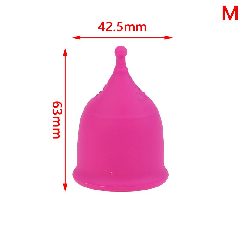 1 шт. мягкая силиконовая менструальная чаша для чувствительных женщин, многоразовая SML
