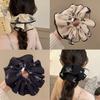 Korea Elegant Big Scrunchies Women Girl Elastic Hair Rubber Band Accessories Tie Hair Ring Rope Headdress Headwear Ornament