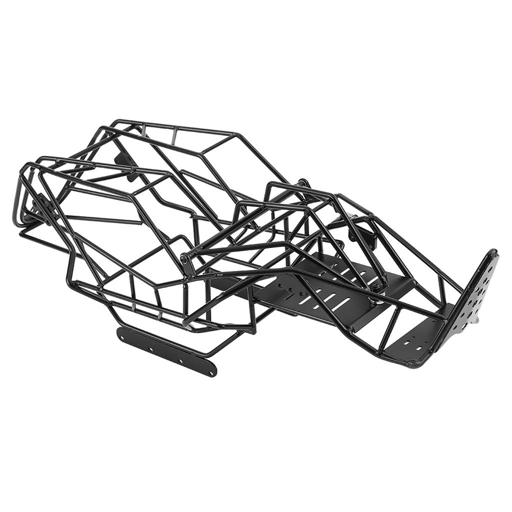 Black Metal Roll Cage Chassis Frame for Axial Wraith 90018 110 Scale RC Car