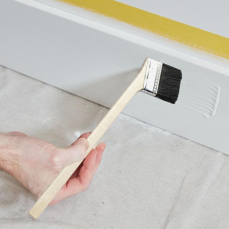 Мебельная кисть Эргономичная кисть для покраски дома для наружного лака, обслуживания лодок, интерьерной пасты, потолков