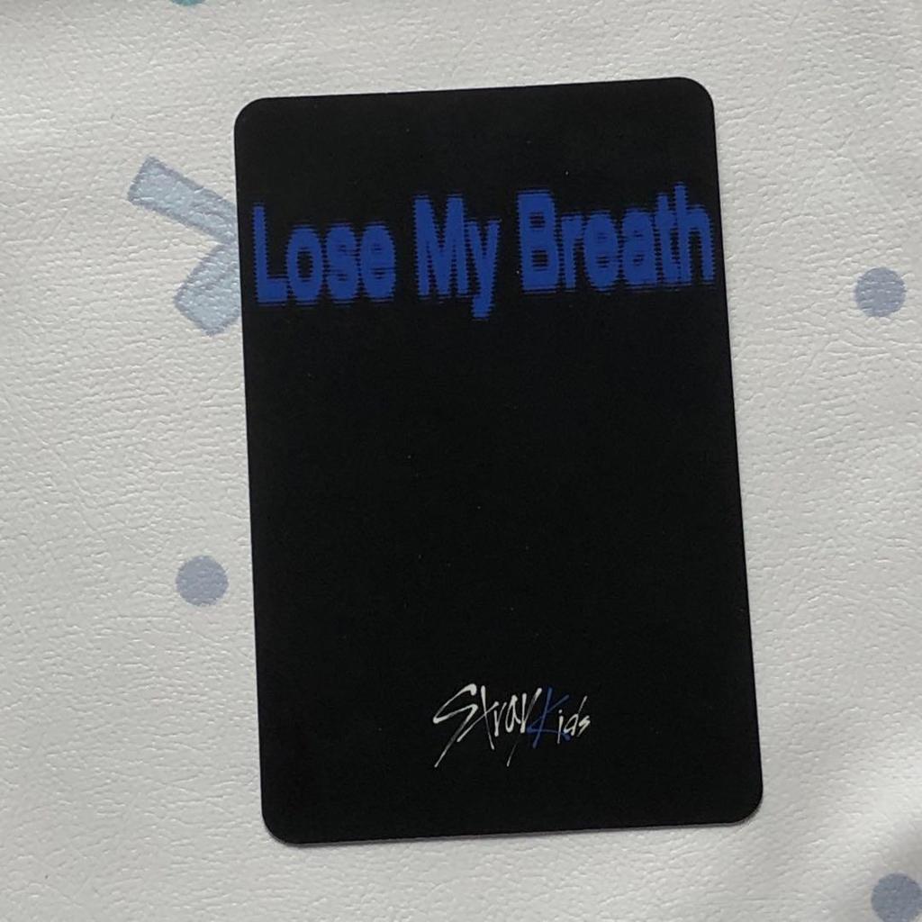 [Б/У] Stray Kids Lose My Breath Торговая карточка Бан Чан