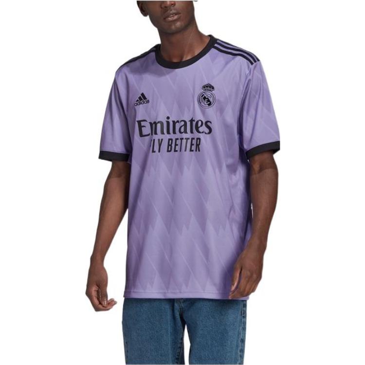 adidas Мужская фиолетовая футбольная майка H18489