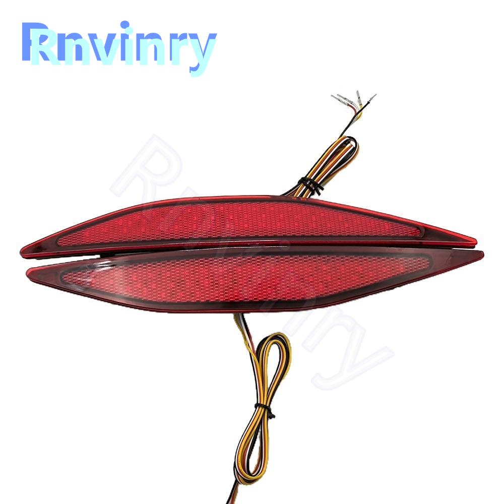 For Golf 7 2013-2015 Rear Bumper Reflector Warn Brake Turn Fog Light,Turn Signal Light With Normal DRL Brake Light