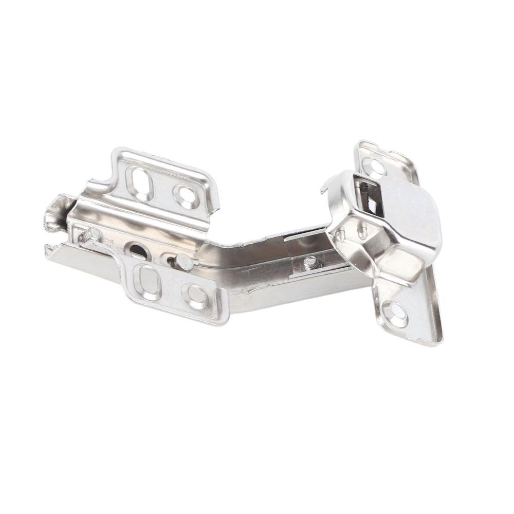 2PCS Full Overlay 135 Degree Hinge 3D Adjustable Concealed Hardware Folded Door Hinge Clip-On Design Lazy Susan Hinges