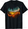 Trees Nature Mountains Adventure Outdoor Wildlife Forest T-Shirt Graphic T Shirts Print On Demand Camisas Streetwear