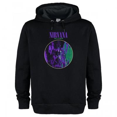 Amplified Толстовка Nirvana унисекс для взрослых серебристого цвета