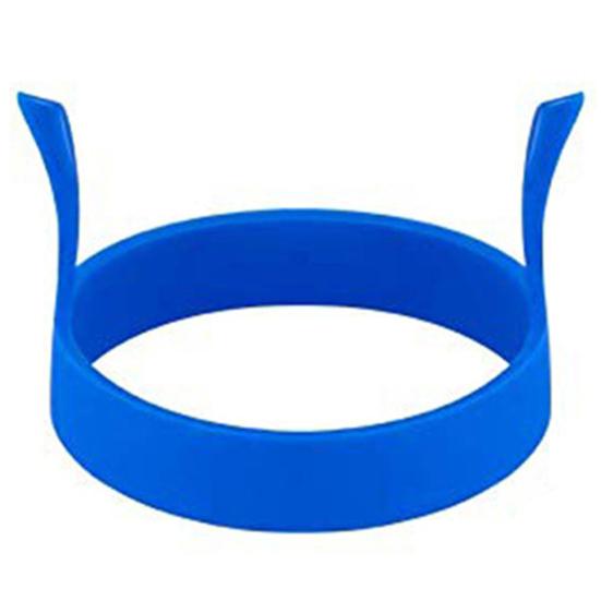 4Pcs Mould Non-stick Round Egg Rings Dual Handle Simple Operation Deformation Resistant Egg Ring Mould