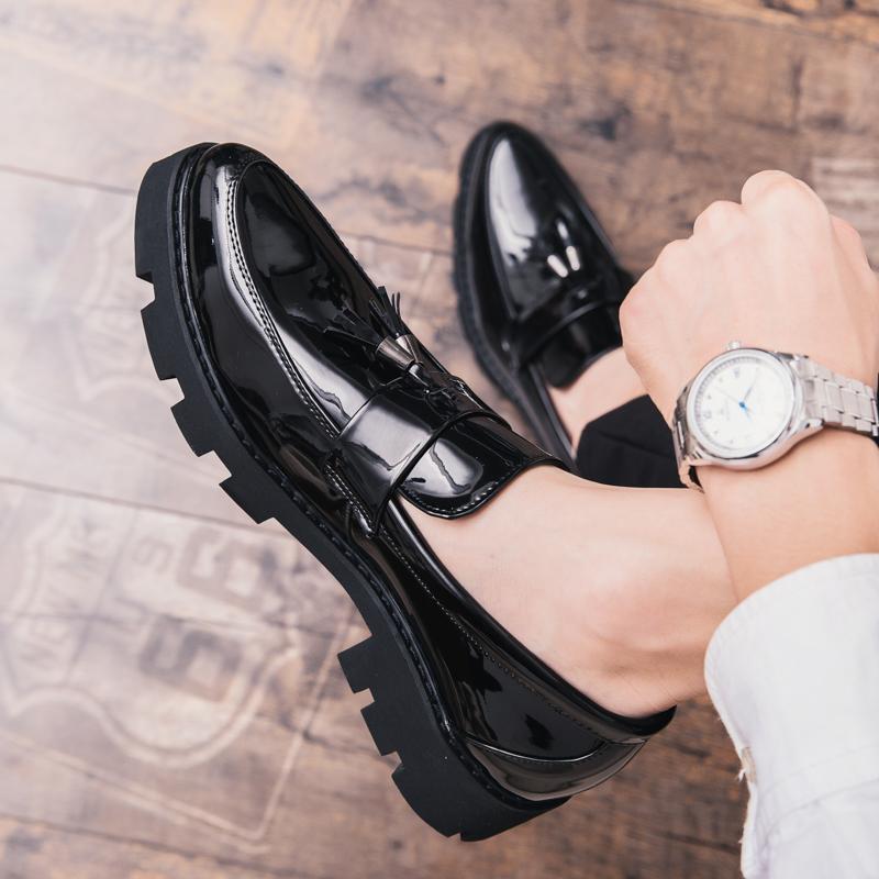 Мужская обувь новый модный бренд мужская обувь slip on тренд пайетки мужская деловая обувь для вечеринок мокасины для отдыха на природе мужские мокасины