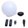 2 Pack LED Solar Path Lights 30 cm with Ground Stake