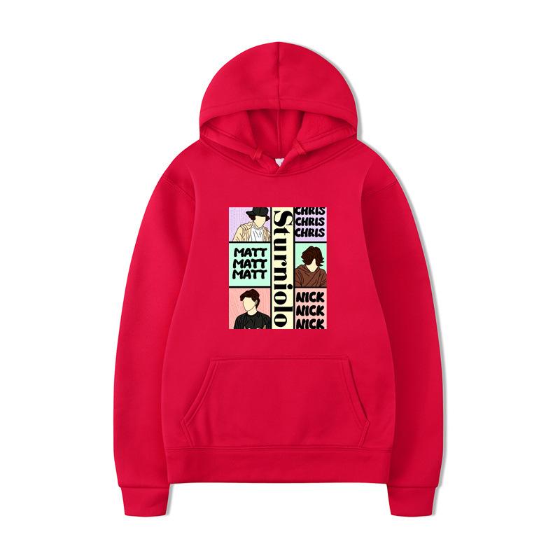 Толстовки Sturniolo Triplets для мужчин и женщин, креативный дизайн с принтом, брендовая одежда Y2K, винтажные пуловеры унисекс с длинным рукавом