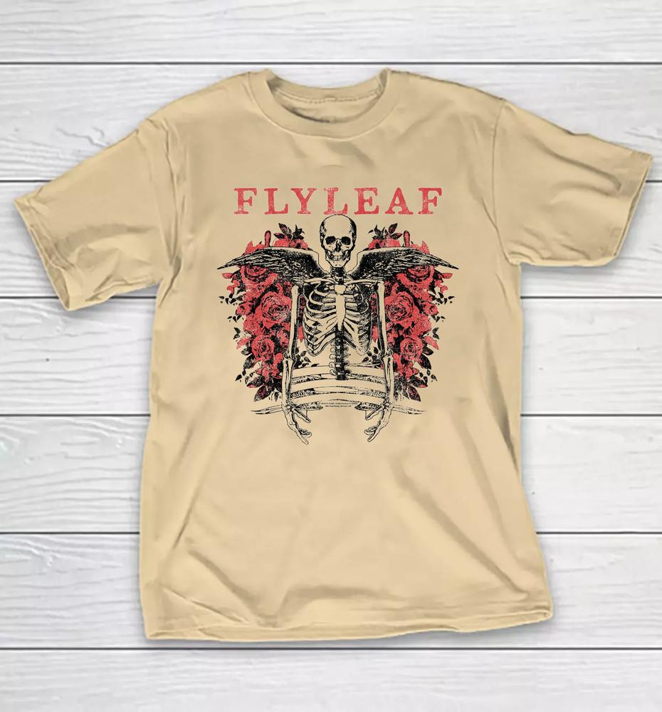Rare Flyleaf Band Collection Short Sleeve Yellow Size S to 5XL Shirt OB904