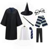 Harry Potter Cosplay Robe Wizard Cloak Halloween Costume Students School Uniform