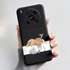 Phone Case For ZTE Blade V70 Max/Nubia V70 Max Soft Silicone Black Case Bright Pattern Pink Sand Beach,Garden Shockproof Shell