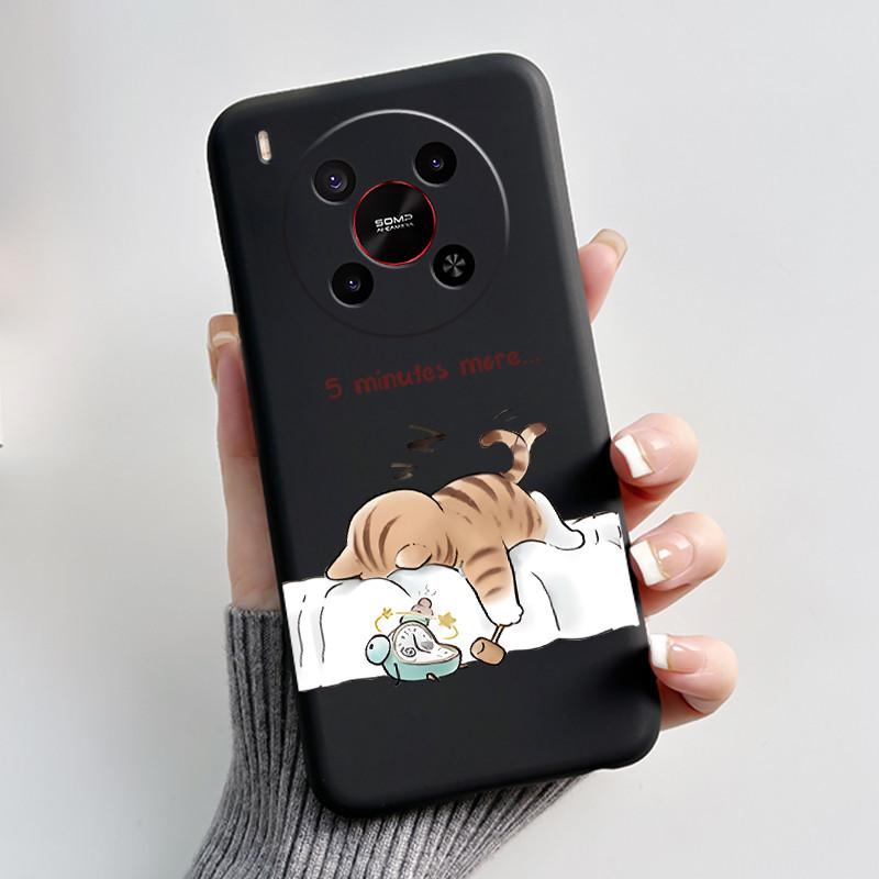 Phone Case For ZTE Blade V70 Max/Nubia V70 Max Soft Silicone Black Case Bright Pattern Pink Sand Beach,Garden Shockproof Shell