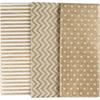 Tissue Paper Assortment - 50 X 70 Cm - Gold - 6 Pcs