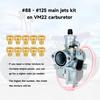 FVRITO VM22 Racing Performance Carburetor Carb For Predator 212Cc 196Cc Coleman CT200U BT200X KT196 Mini Bike Go Kart GX160 GX200 6.5HP OHV Clone