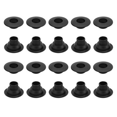 10 пар втулок для настольного футбола черные 15,8 мм подшипники для доски настольного футбола для футбольного стола 5529