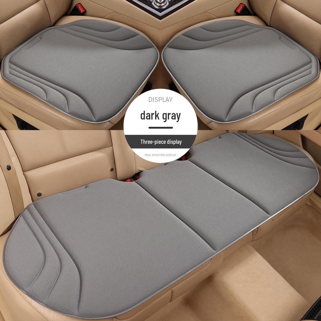 Seaweed Fiber Car Seat & Office Cushion 3-Piece Set - All-Season Latex Pad
